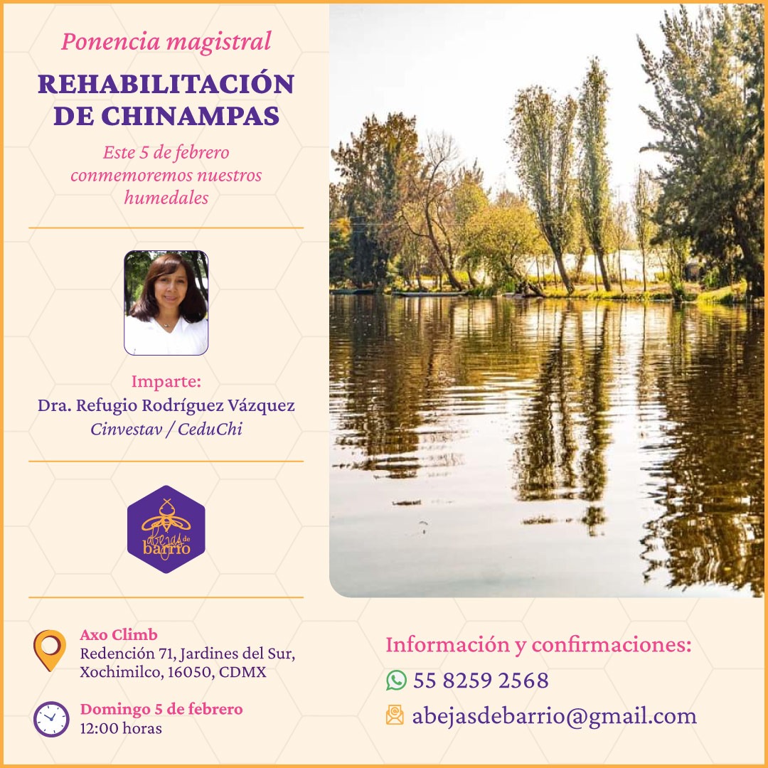 Listo nuestro evento por el día mundial de los humedales.
Cuidemos nuestras chinampas y canales.🐝🐝🐝🐝🐝🐝🌊
