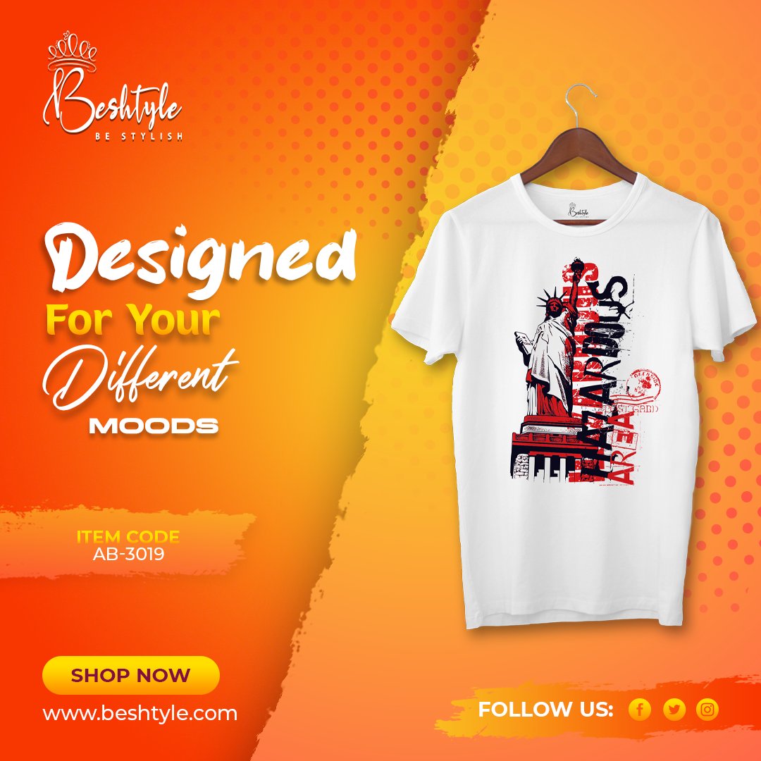 BeShtyle's tweet photo. Designed for your different moods. 👕👚
100% Original Products on BeShtyle.

🛍️Shop Today: https://t.co/oolOyQSk7G 💯

#tshirts #beshtyle #HostWithResellerBytes #PrintedTshirt #tshirtshop #GrowWithDiligentCreators https://t.co/E3Uw326uTT