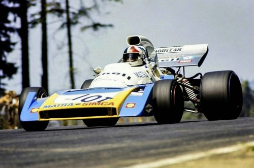 Chris Amon (Matra MS120B) Grand Prix d'Allemagne - Nurbürgring 1971.