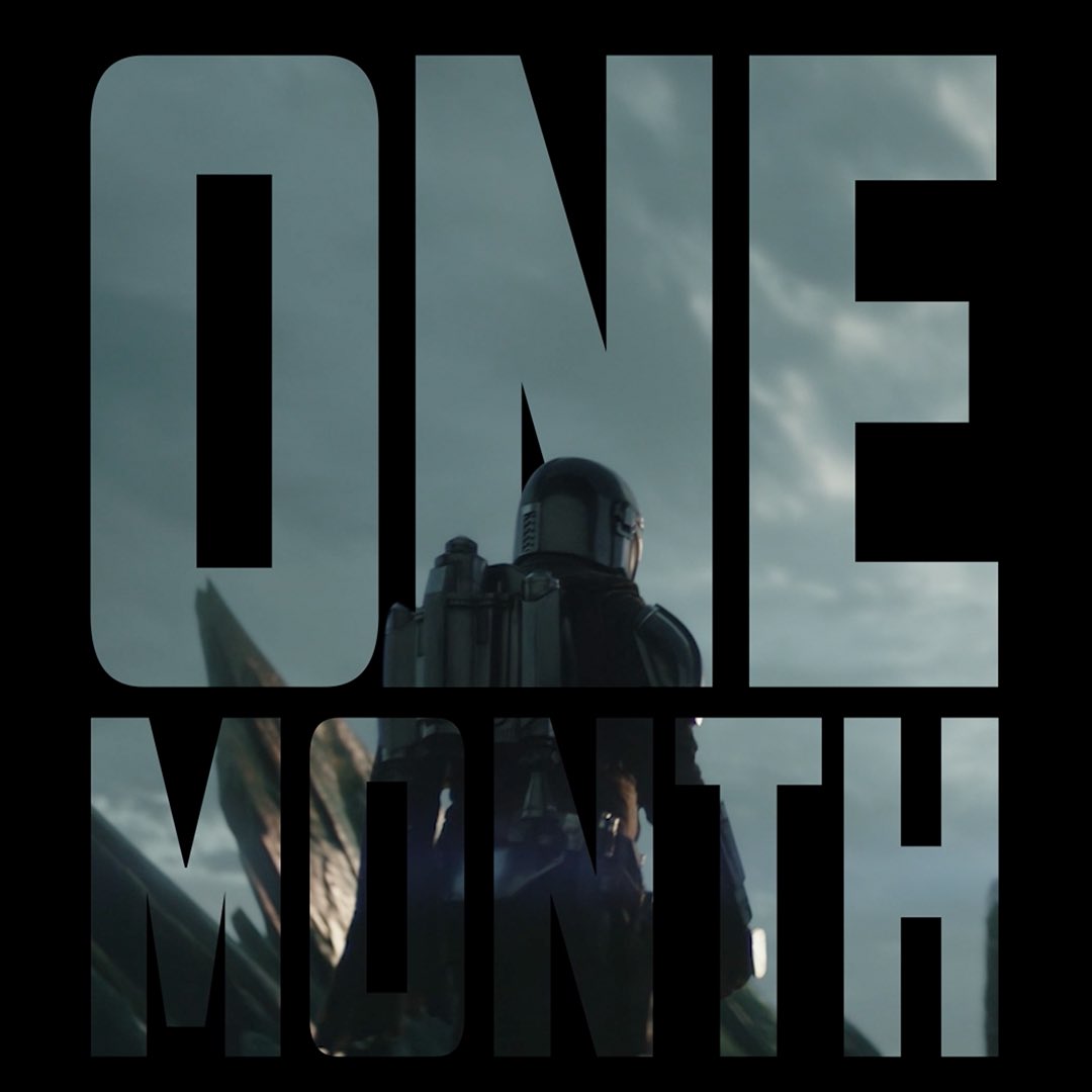quiethandfilms's tweet image. One month. 28 days to be exact. But who’s counting? 🗡️😈⚔️ 

March 1st on @DisneyPlus. 

#TheMandalorian #MoffGideon #DisneyPlus