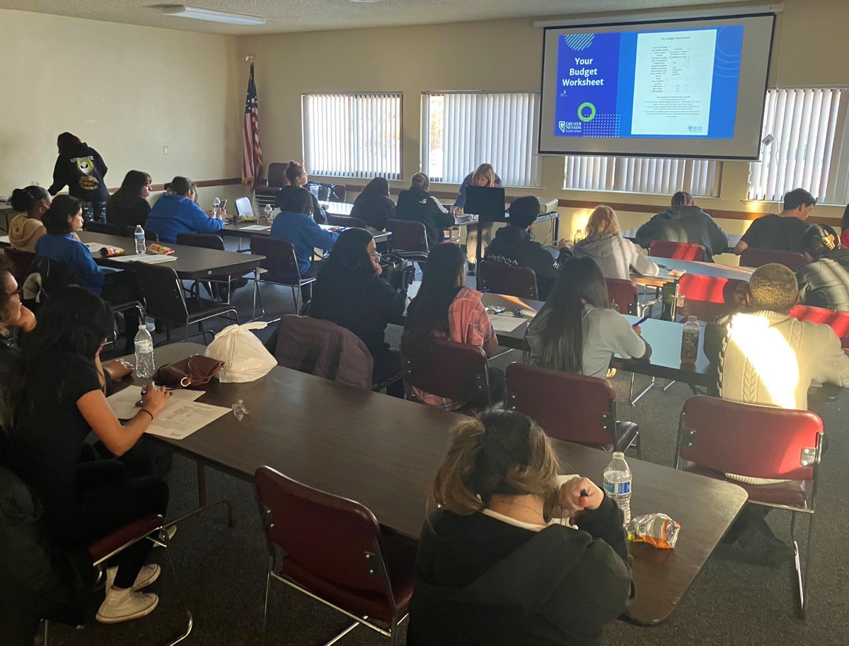 RHAHousing's tweet photo. Knowledge is power! 

RHA youth are building $$ skills today at a budgeting workshop hosted by @greaternevadacu. Adult clients are with @UNRExtension learning to build stronger relationships. Our programs are about so much more than a roof over one's head. #AffordableHousing #HUD https://t.co/0UTI2s0hEk