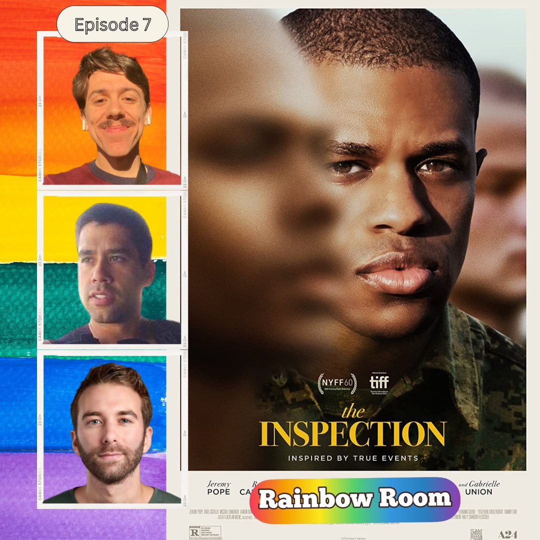 Season 2, Episode 7 is out now! #theinspection #dontaskdonttell #gaypodcast #MovieReview