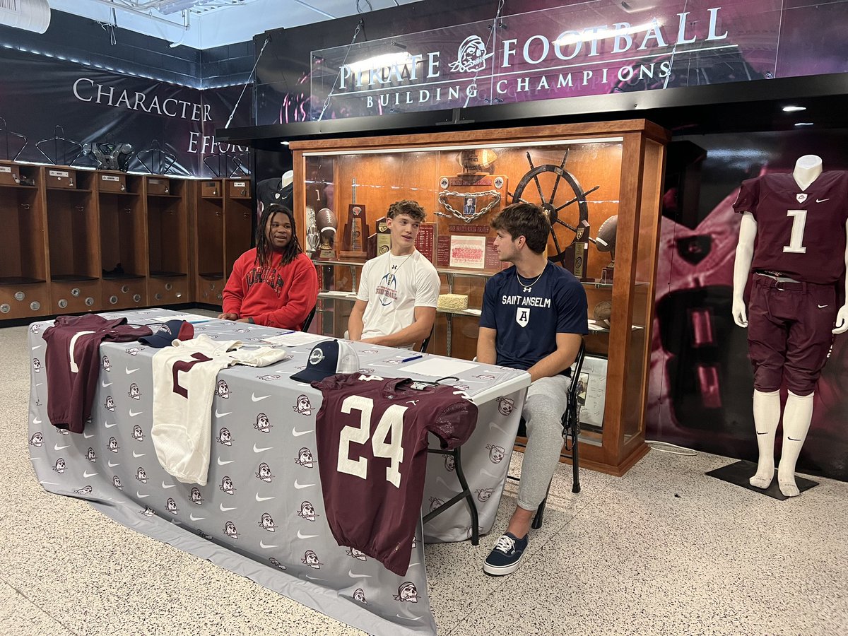 NSD is always a special day. Extremely proud of these young men and excited for the futures that lie ahead of them. Thank you for your investment in the program, wishing you nothing but the best!