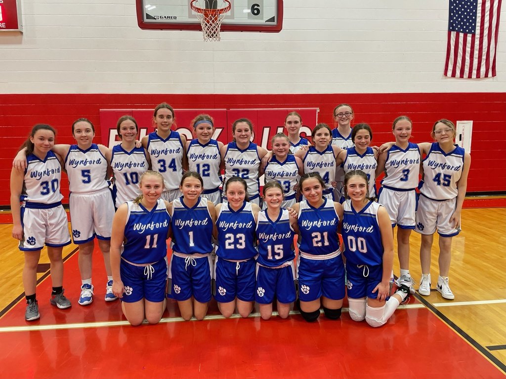 Congratulations to our seventh grade boys, our seventh grade girls, and our eighth grade girls as all three advance to the middle school finals. Great job, everyone.