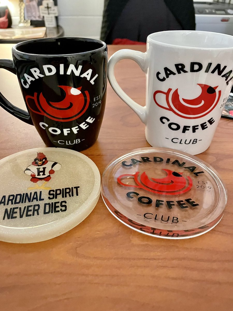 lazuaamaro's tweet image. 4 years of the Cardinal Coffee Club. Thank you HHS and HHS SPecial Education Department! ♥️☕️♥️ #CSND
