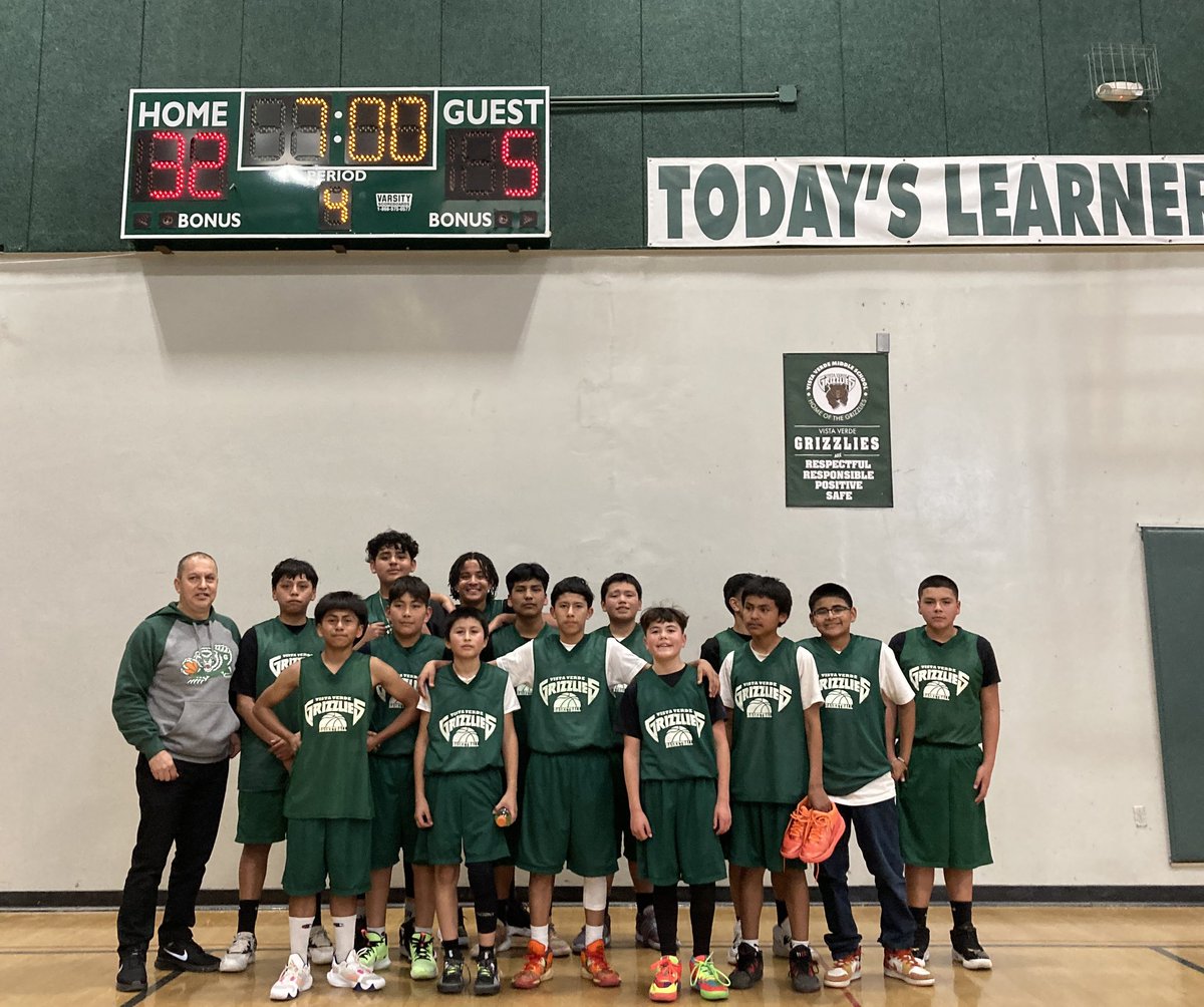 7th grade Grizzly Boys with another victory 👍 #GoGrizz #ProudtobeGUSD #GreenfieldGuarantee @zjgalvan @LCortezGUSD @VistaVerdeGrizz