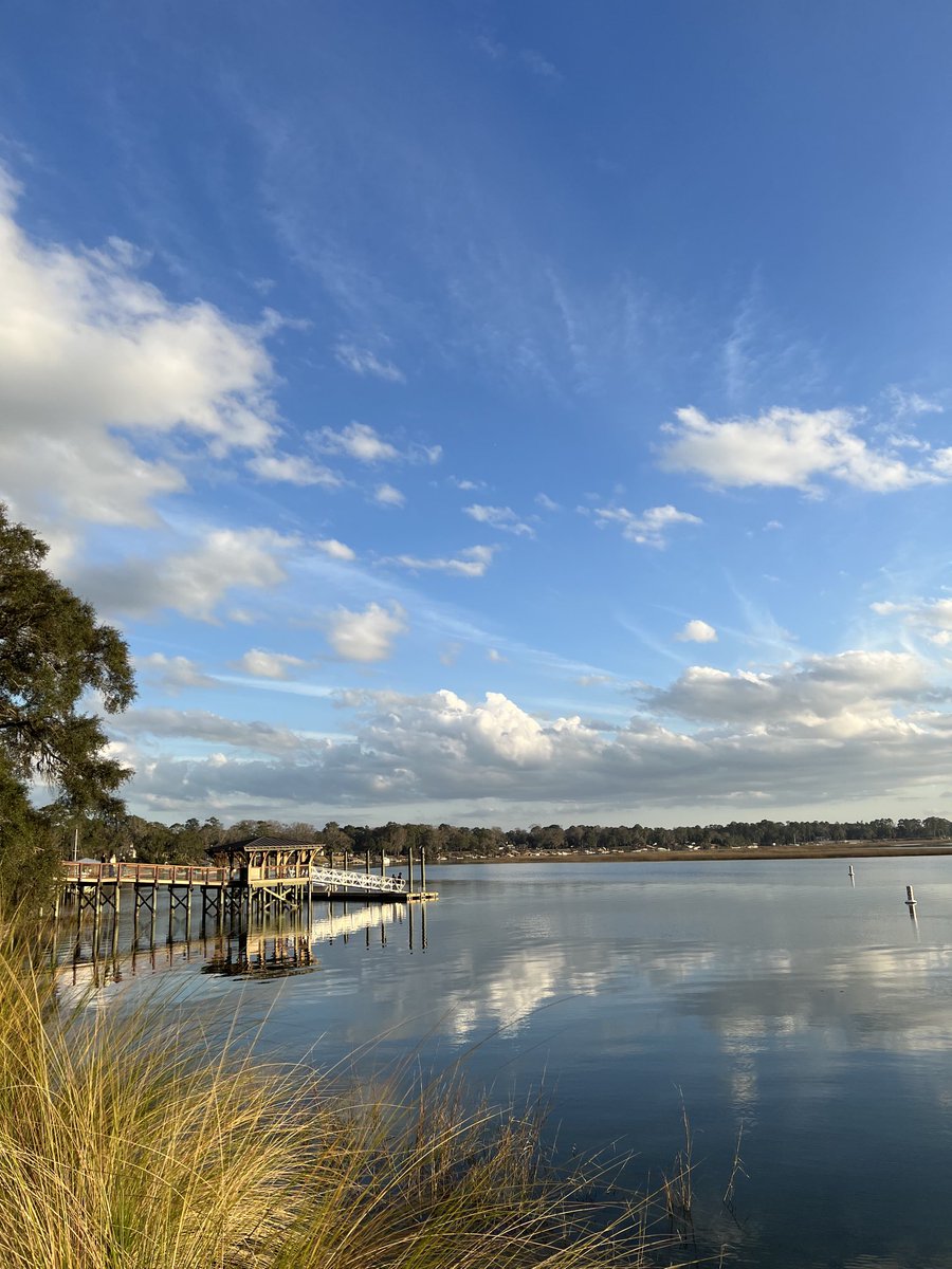 iwaggle's tweet image. ⁦@spann⁩ Bluffton, SC. Lowcountry hit 80° (sorry folks in texas🥶)