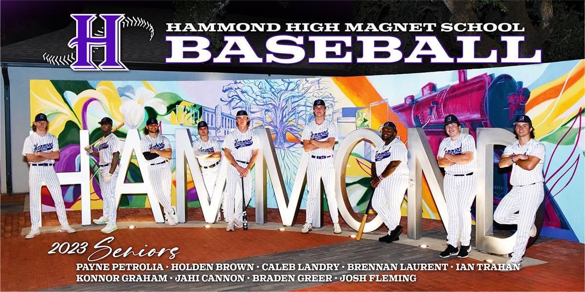 HhmSbaseball's tweet photo. Baseball season is quickly approaching! Best of luck to these seniors and the rest of the HHMS Baseball Team! 💜🌪️⚾️ https://t.co/dGgQ2jau1m