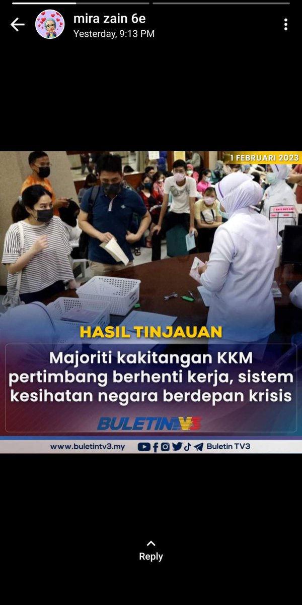 fatennabeela's tweet photo. Staff yang dah refer psy bkn main ramai skrg😌 https://t.co/Y4QxZHXODX