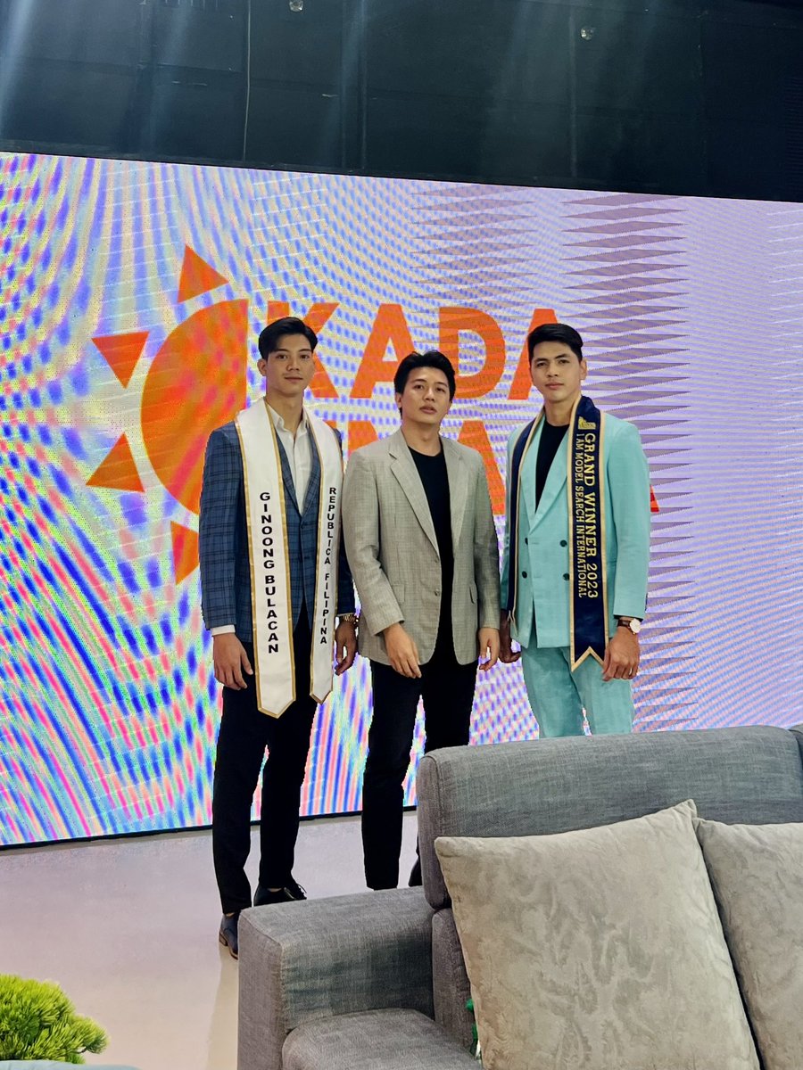 Dennis_Warrior_'s tweet photo. Great morning mga Kada!
#MicoTeng #IAmModelSearchInternational
#ThanPerez #GinoongBulacan2023
#ShandyLim #GreatManOfTheUniversePhilippines https://t.co/9b9aZYZnet