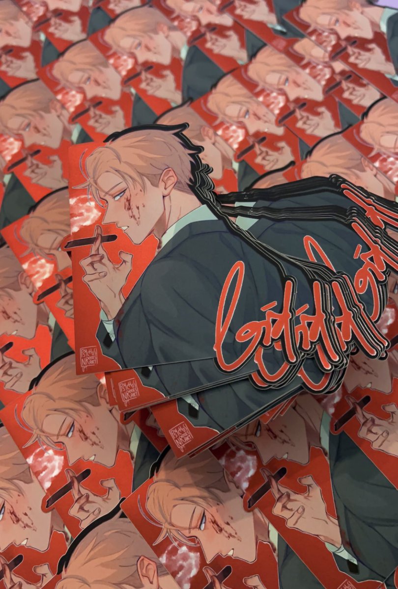 「yippee my loid stickers are here  」|katia 🦷 con prep timeのイラスト