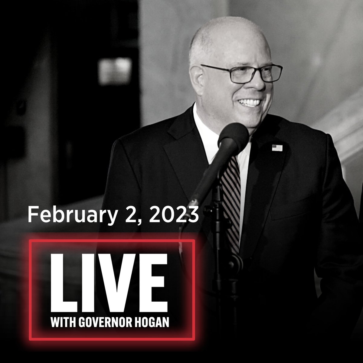 Governor Larry Hogan on Twitter "I'll be calling in tomorrow to the following shows. Tune in! 7