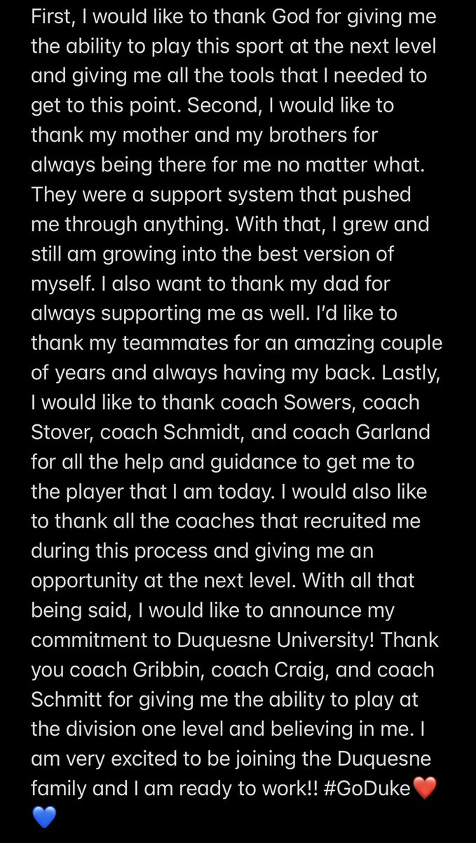 Go Dukes❤️💙!!! @CoachGribbin <a href="/Commish_Schmidt/">Al Schmidt</a> <a href="/CoachMikeCraig/">Michael Craig</a> <a href="/DuqFB/">Duquesne Football</a> <a href="/UpperDublinFB/">Upper Dublin Football</a> <a href="/BretStover/">Bret Stover</a> <a href="/SOLsports/">SOLsports</a> <a href="/PaFootballNews/">Pennsylvania Football News</a> <a href="/EPAFootball/">EasternPAFootball</a>