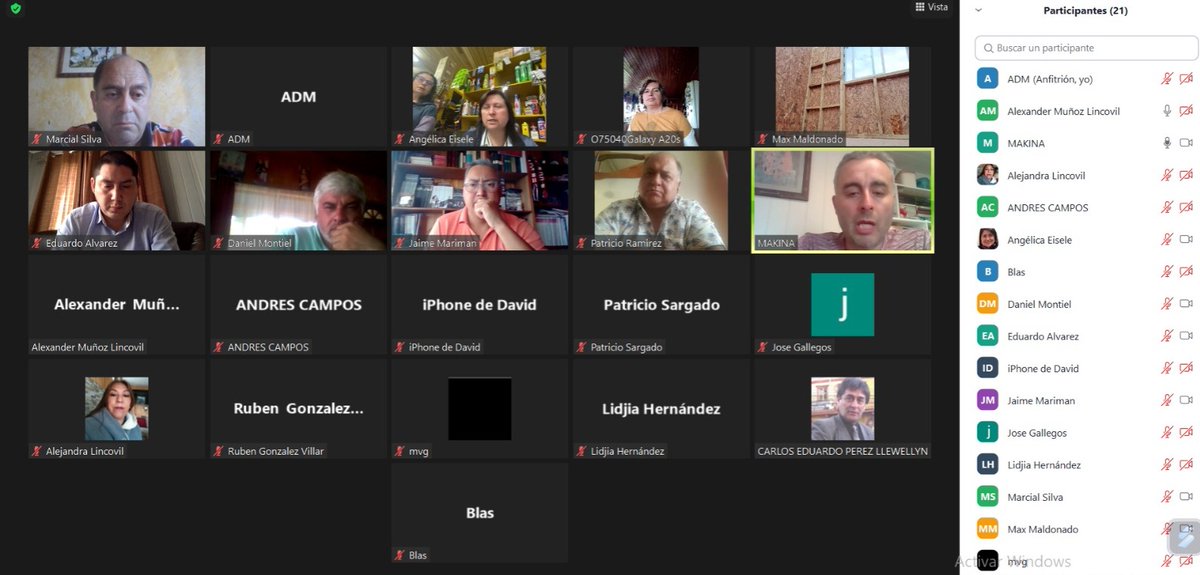Hoy nos reunimos juntos a más de 30 camaradas de la Región para conversar sobre los desafíos de futuro,  agradecer tambien al pre candidato a constituyente #EduardoAlvarez joven abogado, chilote de la Región, quien nos entrego un mensaje lleno de esperanza en lo que se nos viene.