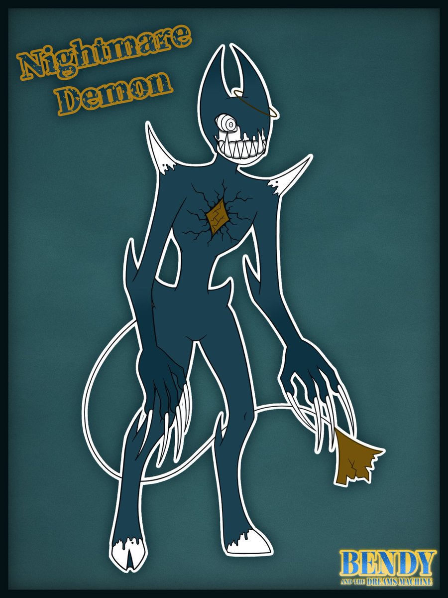 Gustavo11g2's tweet photo. Nightmare Demon (Joey Drew)
#BATIMAU #BENDY #Bendy_and_the_dreams_machine #joeydrew #NightmareDemon #inkdemon #BATDM #digitalart #digitaldrawing https://t.co/TdYw45XqcZ