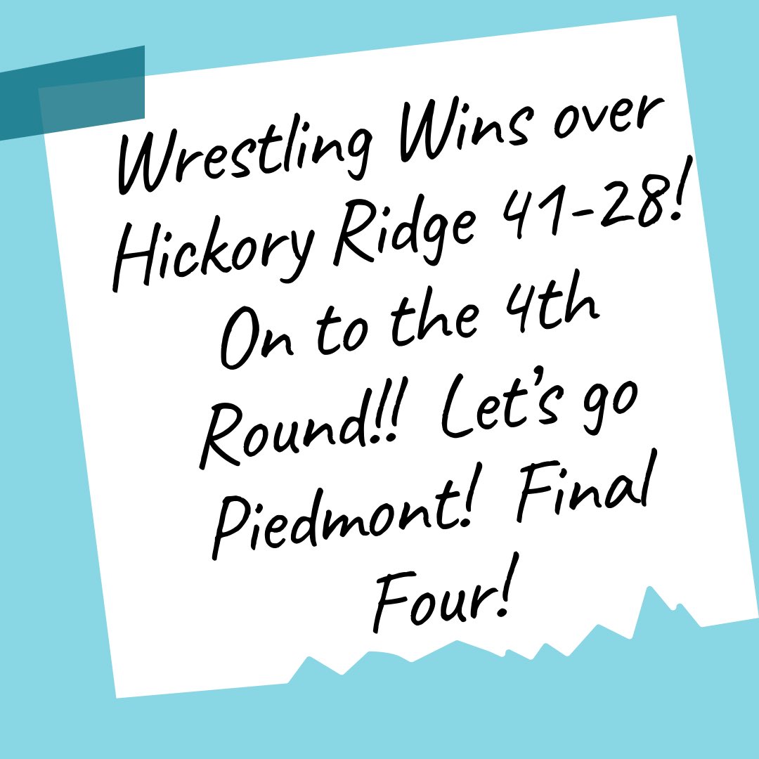 Piedmont High Athletic Booster Club (@piedmonthighbc) on Twitter photo 