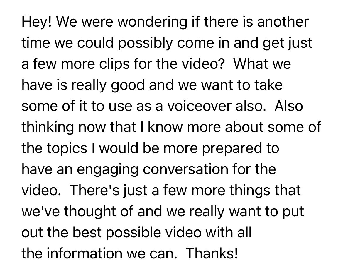 Just received this email from one of our HS students. Student learning & communication happening beyond the school day because they want to create an “even better” product to share with our school community. #TigerLegacy #OurStudentsRock @PlattsburgHS @kelly_lock @NetworkCAPS