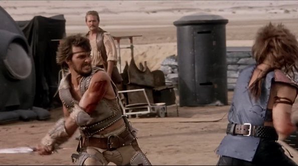 GabeCrate's tweet photo. #SteelDawn, 1987 ☢️My review/rating on timeline ☢️ Once again, coming through with the goods; watch free with @Tubi https://t.co/7vvSYSigcr