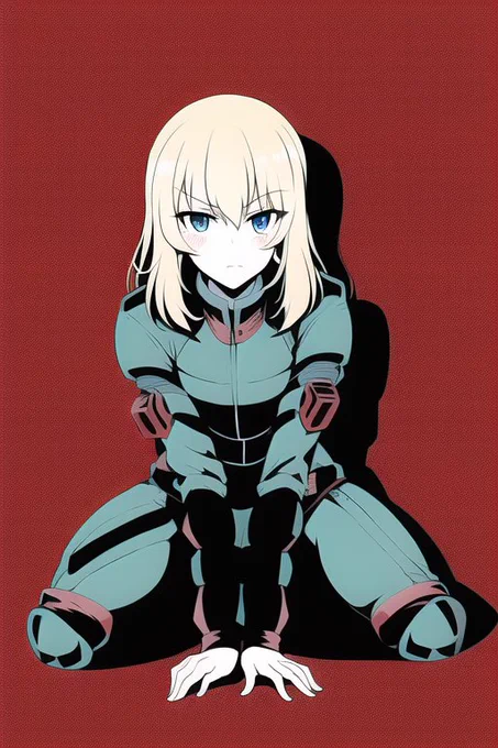 #NovelAI むせる() 