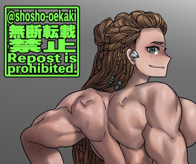 差分はこんな感じになってますー🤤
筋肉たくさん描けて楽しい🤤 