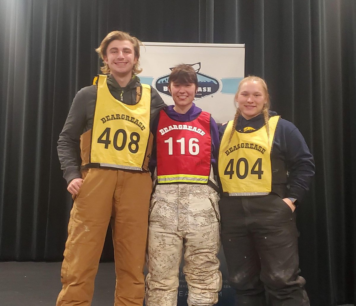 mushingatmtu's tweet photo. Beargrease updated its 120 placements following review of multiple discrepancies and has moved Sky up to 4th place. Incredibly impressive for her second race ever! All our mushers put in countless hours preparing and we couldn’t be more proud of them. https://t.co/R2GW0Pu7Fl