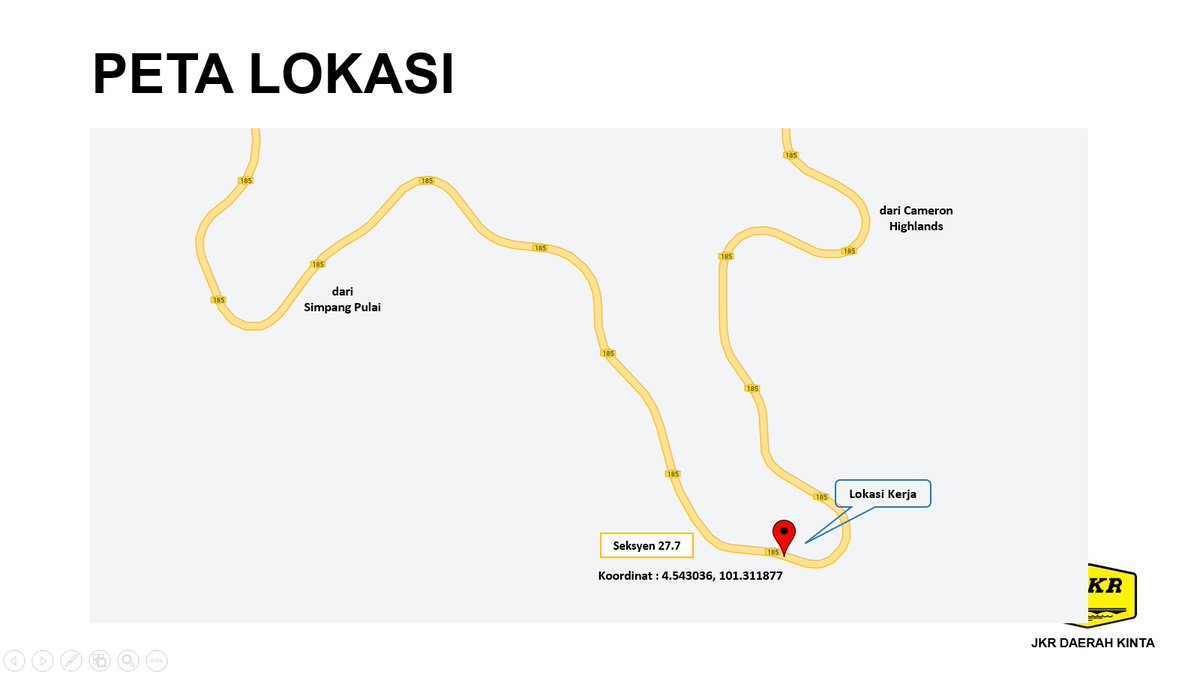 Jabatan Kerja Raya Daerah Kinta tweet media