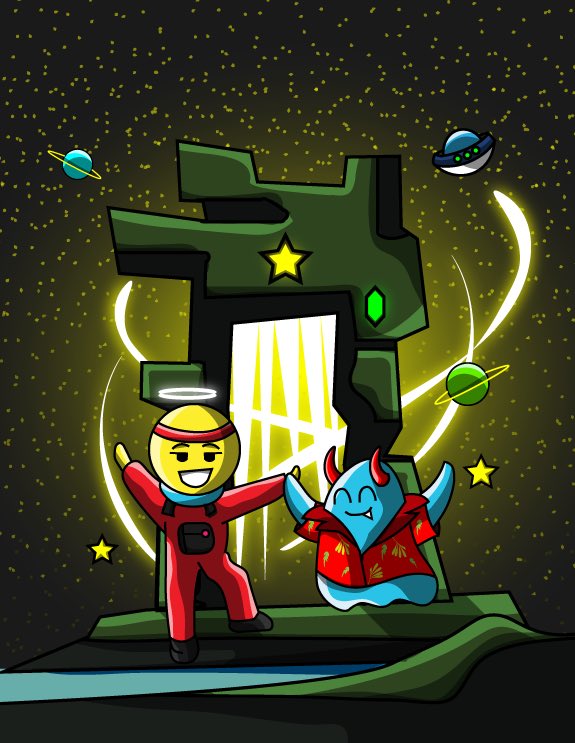 In a near future, <a href="/GhostLabNFT/">Ghost Lab 👻</a> is launching their game and allowing other projects holders to participate in the game.

The 1st one we are connecting with is obviously <a href="/SpaceRiders_NFT/">Space Riders</a>

The portal is ready for both ghosts and riders to join the fun!

#GhostLab #RideWithUs