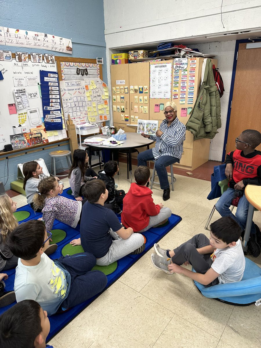 Another successful World Read Aloud Day! Thank you to our mystery reader for reading to our class today! #WorldReadAloudDay #RBpride #WeAreChappaqua
