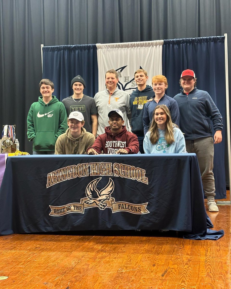 So proud of this young man! Yenny is a warrior and he’s gonna be a force at SWCC! Fly high! <a href="/AbingdonHigh/">Abingdon High School</a> #GoGoYenesew