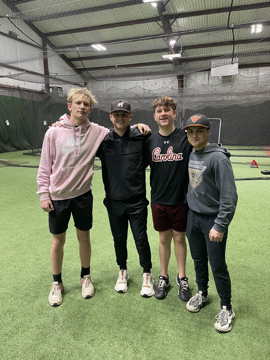8 week throwing program ✅  ready to see these kids compete! <a href="/_thedirtbags/">Dirtbags Baseball</a> <a href="/David_Goulding9/">David Goulding</a> <a href="/trey_daly/">Trey Daly</a> <a href="/Andy_Partin/">Andy Partin</a> <a href="/coachcoop05/">mike cooper</a> 

Final numbers! 
<a href="/ColeResue/">Cole ReSue</a> - 98
<a href="/NateStoots/">Nate Stoots</a> - 95 
EJ Hucks - 86