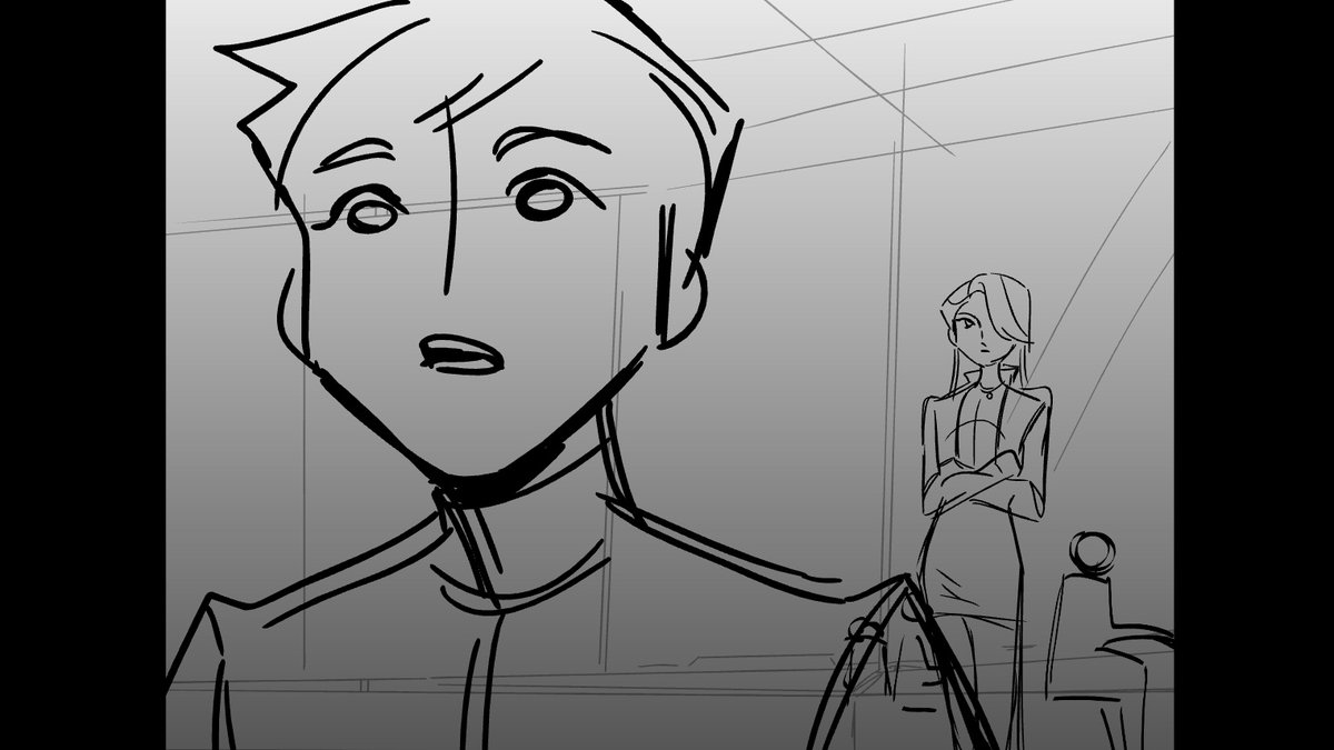 cracking down on the storyboard side project i made for/during the dreamworks trainee program 🫣 here's some snippets