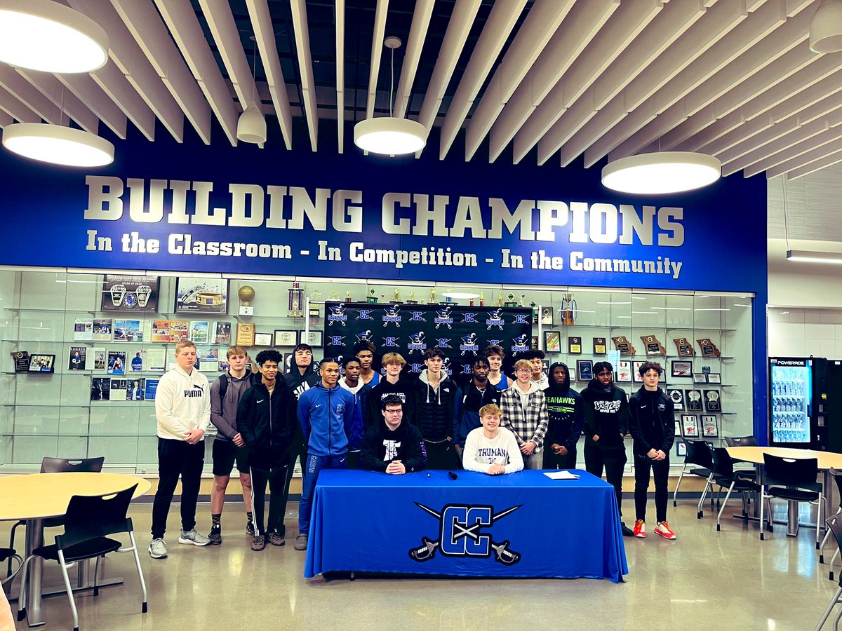 It has been a privilege to teach these two young men! They have worked hard in the classroom and on the field for <a href="/capcityfb/">Capital City Football</a>. I am excited that they are headed to my alma mater, <a href="/TrumanState/">Truman State University</a> to play <a href="/Truman_FB/">Truman State Football</a>!#GoBulldogs