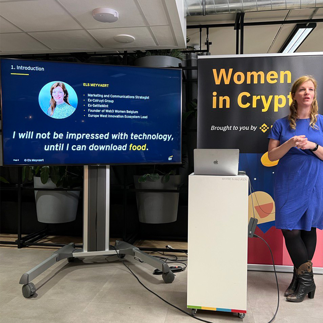 Tonight @binanceflemish had their first Women in Crypto event in Antwerp! 

It was great hearing from the trailblazing women who shared their #Binance Web3 stories and experiences. Together, we can continue to drive progress and diversity in the world of crypto. #WomenInCrypto