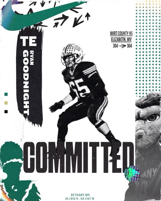 BethanyWV_FB's tweet photo. 😴 Goodnight Bethany! What a #NSD23 it has been. Thank you for welcoming the newest members of the family home! Still many more to come! Last but not least, introducing:

✍️: Ryan Goodnight
📱: @ryanwade2005 
📍: Elizabeth, WV
📋: 6’0” 220

Welcome home Ryan! #BisonBall 🦬🏔️ https://t.co/dfkmDGqSRJ