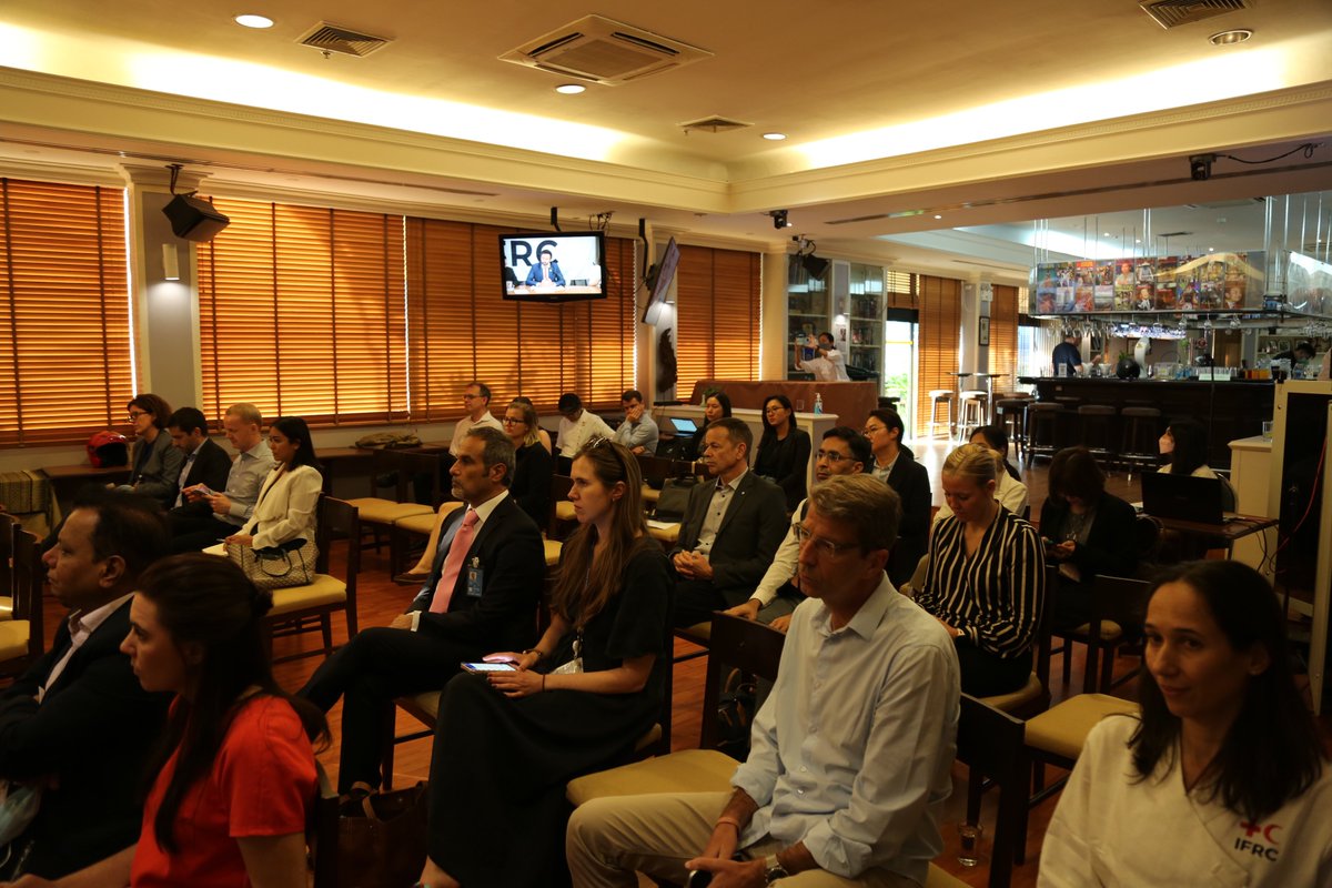 CalumStokes's tweet photo. Glad to be part of our #WorldDisasterReport Launch event this week at @FCCThai
The report highlights how underprepared we could be for the next pandemic as well as the increasing frequency of natural disasters globally.
Read it here 👉 https://t.co/Au88cajbAw https://t.co/7jZztdJIWb