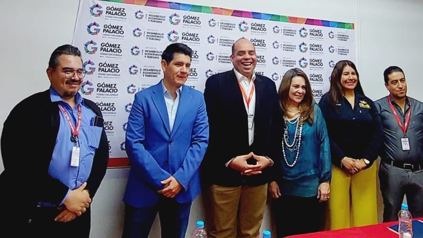 Rueda de prensa con Desarrollo Económico de Gómez Palacio, Al Super y CODEDUR para el impulso a productos regionales.