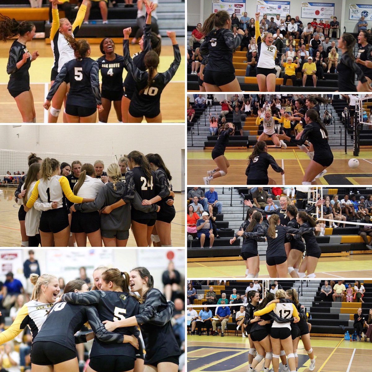 OakGroveVball's tweet photo. As your coach, I couldn’t be more proud to be a part of your journey

Happy National Girls &amp; Women in Sports Day to these strong, hard working, sweet, funny, determined, tough Lady Warriors 💛 

Proud of each of you, always! https://t.co/glEiQmPzhs