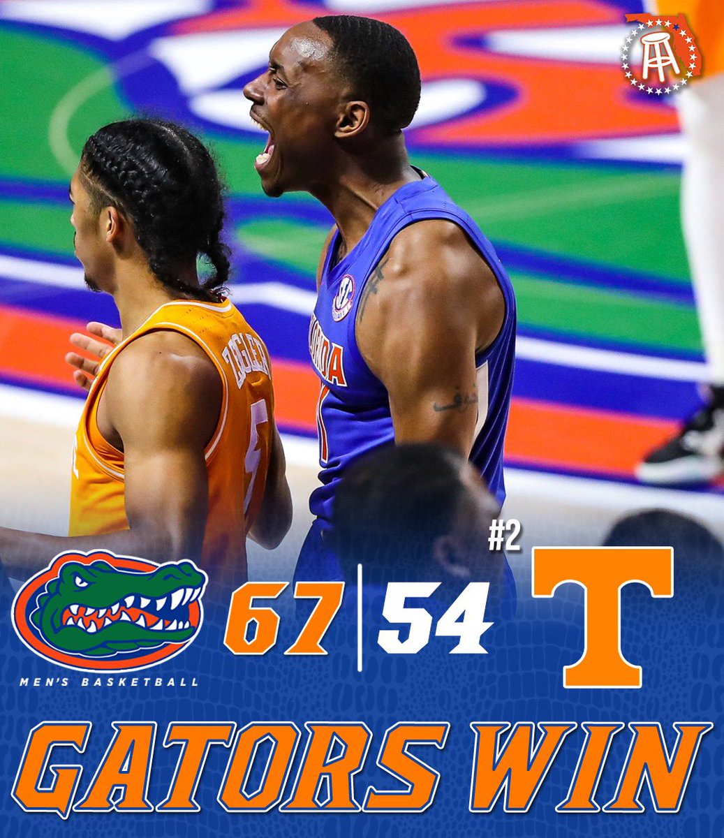 UFBarstool's tweet photo. DOWN GO THE #2 VOLS IN THE SWAMP. WE’RE THE 2 KILLERS. ROCKY FLOP 🐊 https://t.co/efg7vOr0xY