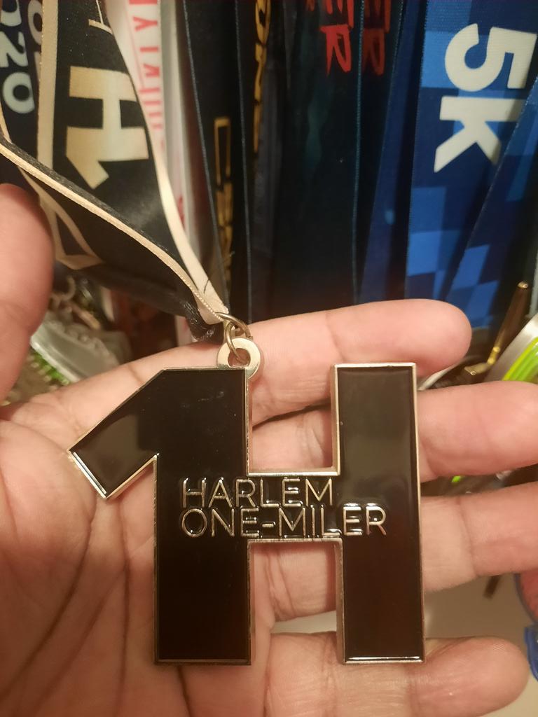 I had the pleasure of running in the Harlem one miler back in 2019.   I had a lot of fun doing that.  #runningwhileblack.