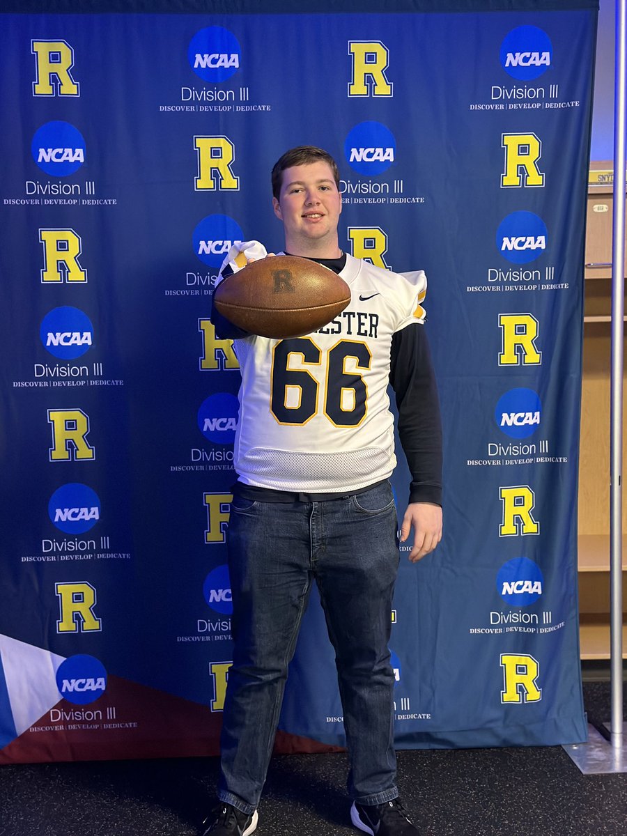 NBP_Football's tweet image. Congratulations to senior OL Graham Mathieu on singing with the University of Rochester to continue his academic and athletic career.
