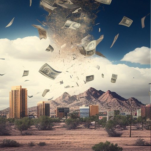 CARDINALSpeeps's tweet photo. Phoenix is expecting ~600M in economic impact from #SuperBowlLVII  w/~100K  from out of town expected. Pro Bowl will be in Vegas rather than Phoenix as it was in '15. City Council amended "clean zone" ordinance to no longer require approval from NFL to post signs. [#AI assisted] https://t.co/BoHH0Mrm1G