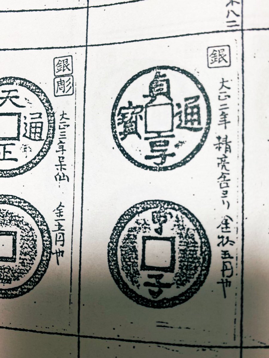 古銭 絵銭 or 試鋳貨 貞享通宝 背甲子 朱書入 貞享通寳・甲子 銀銭 って 戦前は25円、戦後昭和30〜40年代には40万円