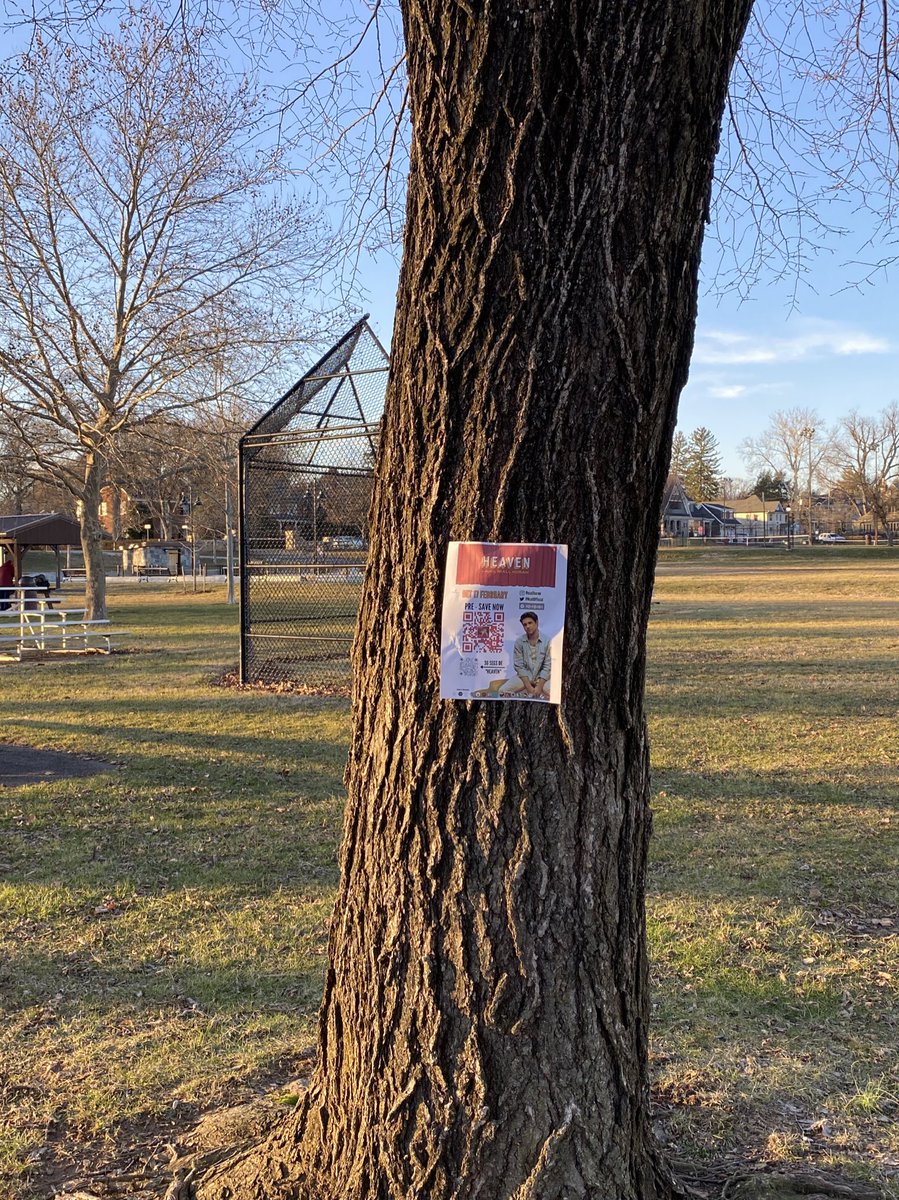 infinityxlover's tweet photo. at your service 🫡 i went out today to post the flyers around my town, let’s see if it works! @NiallOfficial @nhstreamupdates
#Heaven #HeavenWontBeTheSame #nh3 #niallhoran #heavenproject https://t.co/VMorGkQ1JC