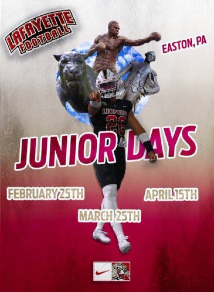 Christopher Oliver (@ceoliver78) on Twitter photo Thank you <a href="/CoachTJD/">TJ DiMuzio</a> for the invitation to <a href="/LafColFootball/">Lafayette Football</a> Junior Day - I am looking forward to the opportunity! #CLIMBTHEHILL <a href="/CoachSeumalo/">Andrew Seumalo</a> <a href="/CoachDWilkins/">Donte Wilkins</a> Thank you <a href="/CoachTJD/">TJ DiMuzio</a> for the invitation to <a href="/LafColFootball/">Lafayette Football</a> Junior Day - I am looking forward to the opportunity! #CLIMBTHEHILL <a href="/CoachSeumalo/">Andrew Seumalo</a> <a href="/CoachDWilkins/">Donte Wilkins</a>