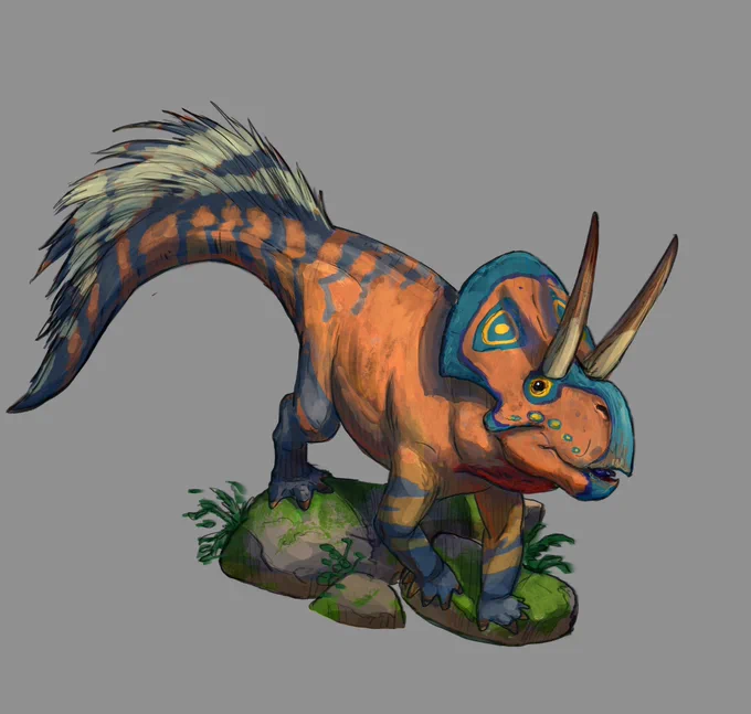 Zuniceratops for your Wednesday evenings~ 