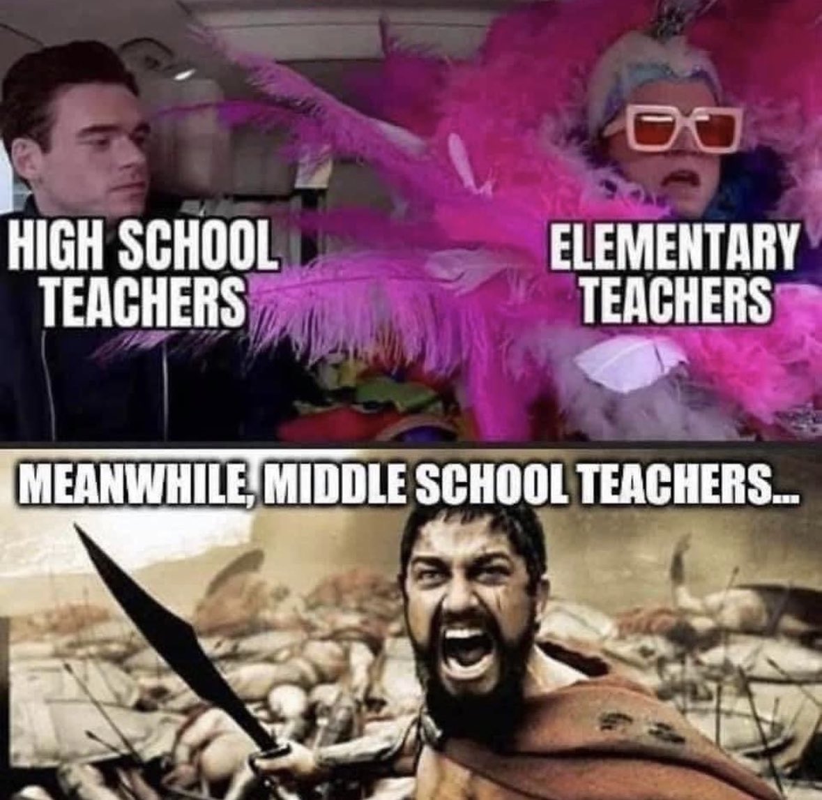 In my career I’ve done it all and I’d say that this is pretty much accurate. #teaching #teacherlife