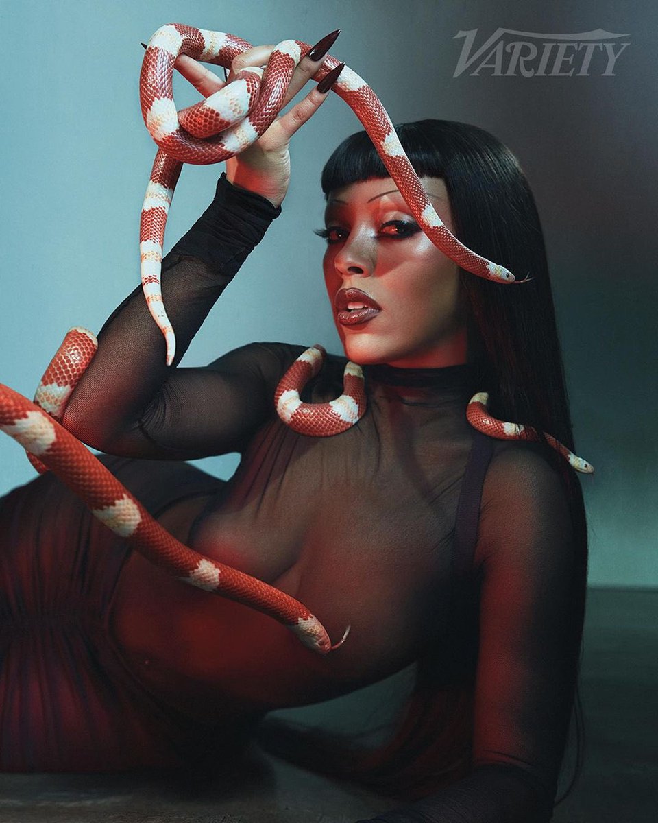 SadaCollective's tweet photo. Doja Cat for VARIETY Magazine #DojaCat https://t.co/2c5N7t4cDj