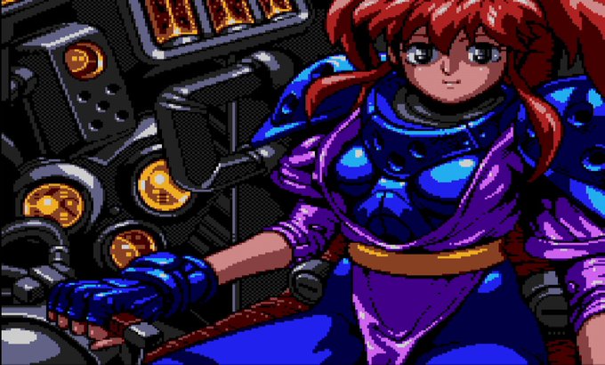 ツインテールの日といえば、ちょうど昨晩クリアした電忍レスタのヒロインの冴刃ちゃんもツインテでしたわね 