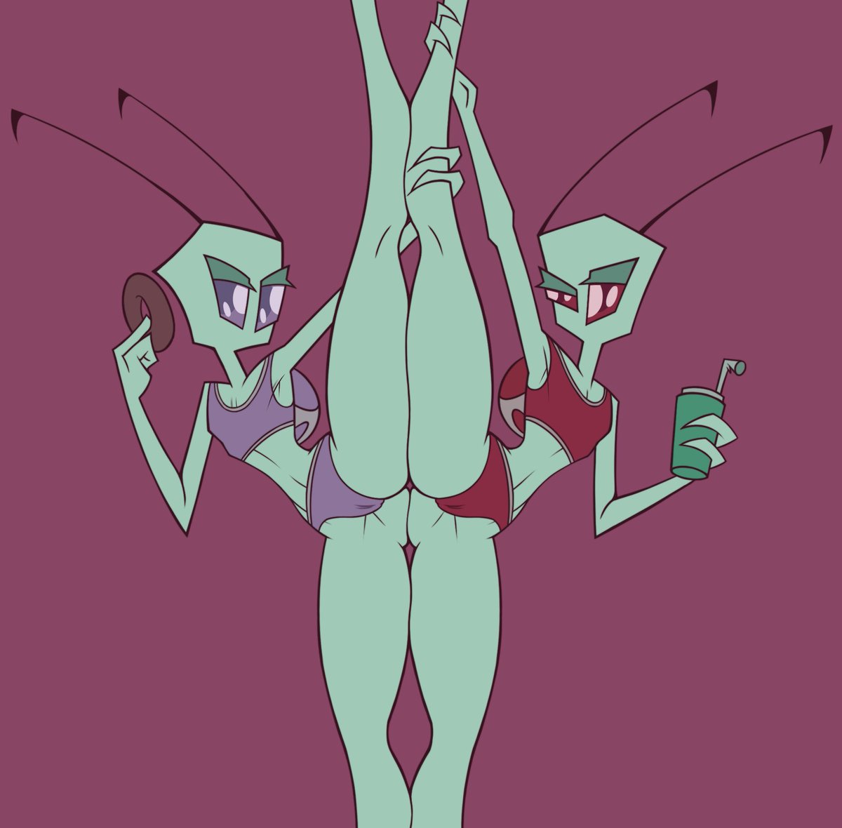 Wanted to redo an old tallest drawing this time with the new gym outfits