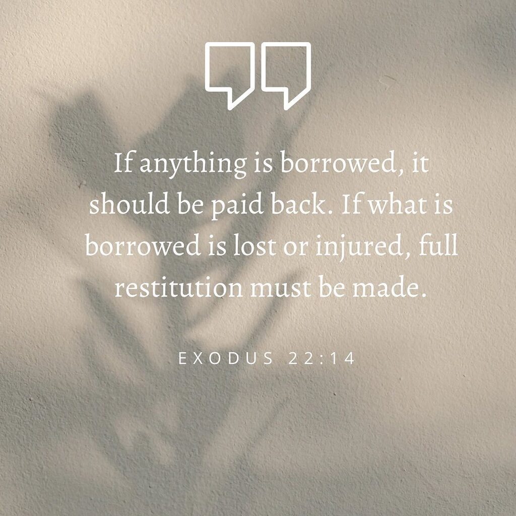 maryannsaunders's tweet photo. Exodus 22:14 https://t.co/zfvvM3KGOu https://t.co/43yDZ4iLtV
